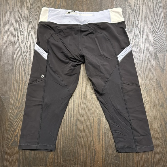 Lulu lemon cropped pant with pockets - size 10 - Picture 2 of 4